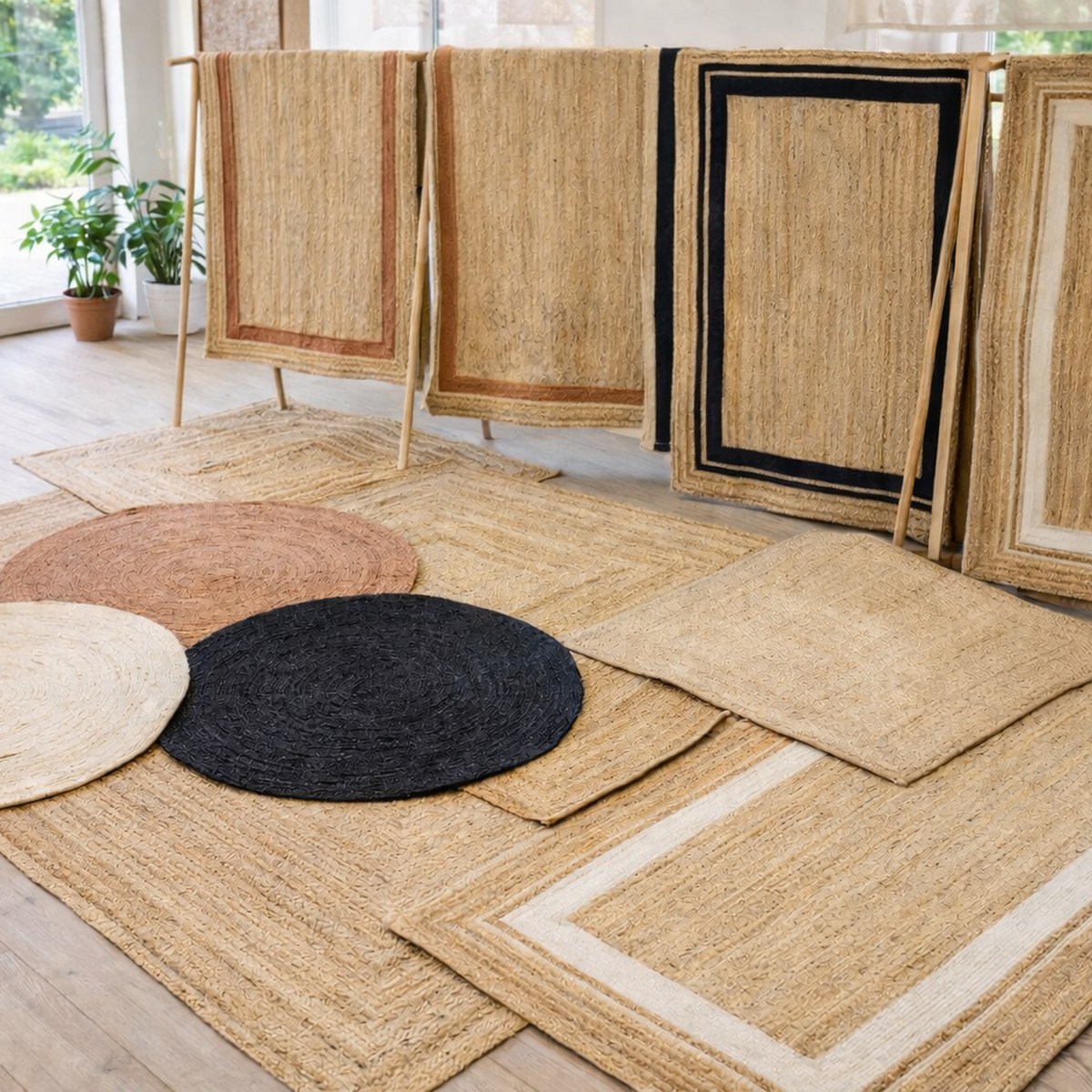 Jute Teppich