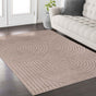 Wellen uni beige