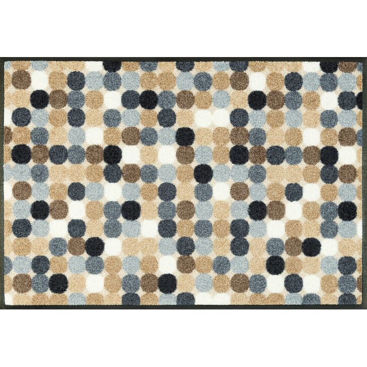 wash-and-dry Matte Mikado Dots nature 050x075 cm
