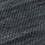 Flachweb-Baumwollteppich Amrum uni anthrazit 040x060 cm