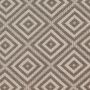 In- und Outdoor-Teppich TaraCarpet Teraza Raute beige-braun 080x150 cm