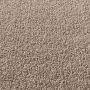Kurzflor-Frisee-Teppich Madrid Uni Taupe 120x170 cm
