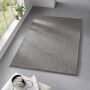 Kurzflor-Frisee-Teppich Madrid Uni Anthrazit 080x250 cm