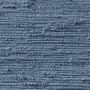 Flickenteppich TaraCarpet Sylt blau 060x090 cm mit Fransen