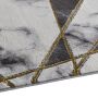 Kurzflorteppich Carrara 740 Gold 080x150 cm