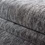 TaraCarpet Teppich Osaka robustes Flachgewebe uni grau 080x150 cm