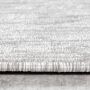 TaraCarpet Teppich Osaka robustes Flachgewebe uni creme 080x150 cm