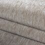 TaraCarpet Teppich Osaka robustes Flachgewebe uni beige 080x150 cm