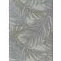 Regina Teppich aus robustem Flachgewebe für In und Outdoor  54125_330_blau 067x180 cm