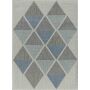 Regina Teppich aus robustem Flachgewebe für In und Outdoor  54124_330_blau 067x180 cm