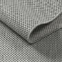 Regina Teppich aus robustem Flachgewebe für In und Outdoor  22548_95_grau 067x180 cm