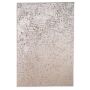 Edlel glänzender Flachflorteppich Genoa 938507292990 abstrakte Struktur beige 100x140 cm