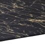 Supersoft Kurzflorteppich Valetta Marmor schwarz-gold 120x170 cm
