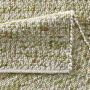 TaraCarpet Neuberg handgewebter Schurwollteppich aus gewalkter Wolle Grün-Terra 070x130 cm