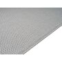 Outdoor & Indoor Teppich wetterfest Columbia Sisaloptik mit Bordüre grau 067x180 cm