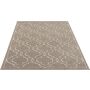 Indoor & Outdoor Teppich Capri mediteranes Florentiner Design beige  080x150 cm