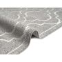Indoor & Outdoor Teppich Capri mediteranes Florentiner Design grau  080x150 cm