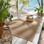 Outdoor & Indoor Teppich wetterfest Borneo Sisal-Jute-Optik naturfarben beige Panama 067x180 cm
