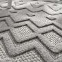 Indoor und Outdoor Teppich wetterfest Barcelona Boho Scandi Style grau 080x150 cm
